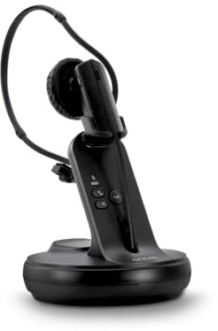 Snom A170C DECT-Headset, BT 5.3, ANC, Hot-Swap Akku, Kabellos, Schwarz