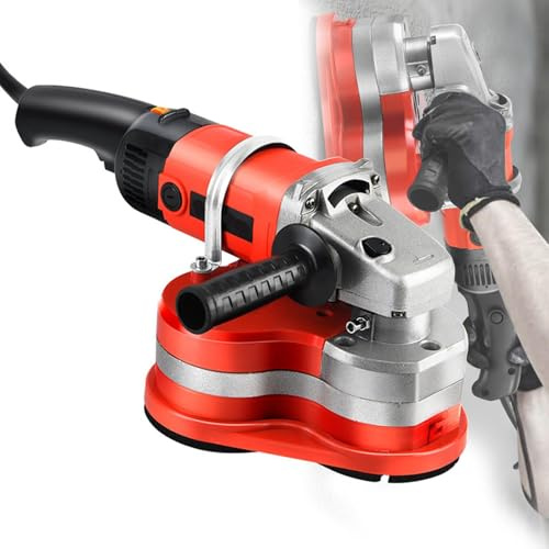 Levigatrice Per Calcestruzzo 3000W Levigatrice Pareti E Pavimenti,3 Mole Diamantate,3 Teste, Levigatura Grossolana Fine,con Regolazione a 6 Velocità,per La Ristrutturazione Del Pavimento
