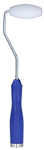 Kit de herramientas de rodillos de fibra de vidrio, herramienta de paleta de burbujas de rodillos de burbujas laminados de resina de fibra de vidrio, kit de reparación de resina