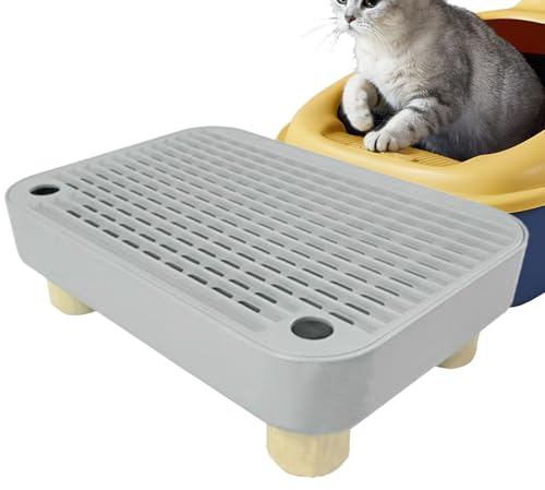 Kattlåda steg, kattunge bajs trappa med filterfunktion, avtagbar kattunge bajs ramp | för lägenhet vardagsrum veterinär sovsal inomhus utomhus