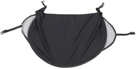 Gogogmee Funda Protectora para Cochecito de Exterior en Spandex Negro Diseño Alargado y Amplia Cobertura para Sillita de Paseo Ñiño en Exteriores
