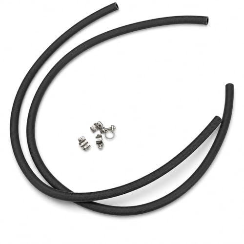 DPF Pressure Sensor Hose Repair Kit – 5mm & 6mm Hoses (1 Metre / 3.28ft Each) with Clamps – Replacement Pipes for Diesel Particulate Filter Sensor Lines – Universal Fit Automotive Repair Set