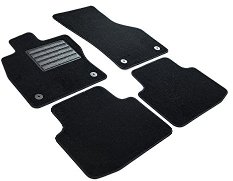 MTM SP-4936 Tapis sur Mesure en Velour pour Volkswagen Passat (B8) 12.2014>12.2021, black