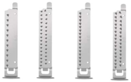 WellToBe Spiraliseur de légumes de remplacement 4 lames de déchiquetage