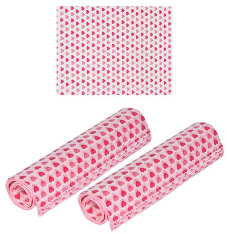 100 Hojas De Papel Encerado Para Hornear A Prueba De Grasa, Papel Para Hornear, Envoltorios Para Pasteles, Envoltorios Para Sándwiches, Envoltorios Para Dulces, Papel De Seda De Amor