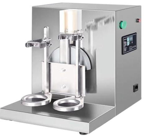 Gewerblicher elektrischer Bubble-Tea-Shaker – 2 x 700-ml-Becher mit leisem Motor | 30% schnelleres automatisches Mixen von Boba, Cocktails | Professioneller Getränkemixer