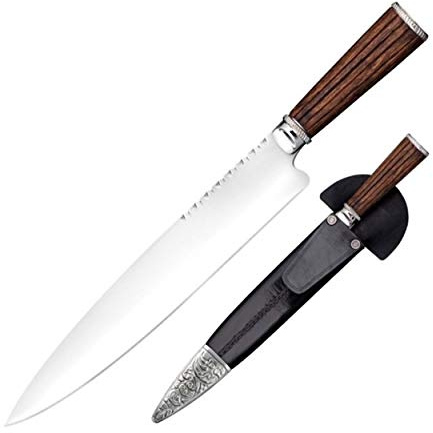 Cold Steel Facon - Coltello argentino Gaucho a lama fissa con fodero, taglia unica