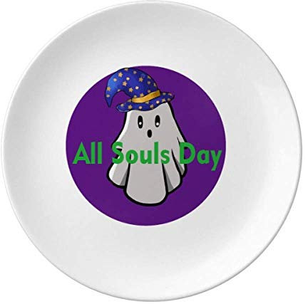 Halloween Ghost Festival Teller Deko Porzellan Salver Geschirr Dinner Dish Dish