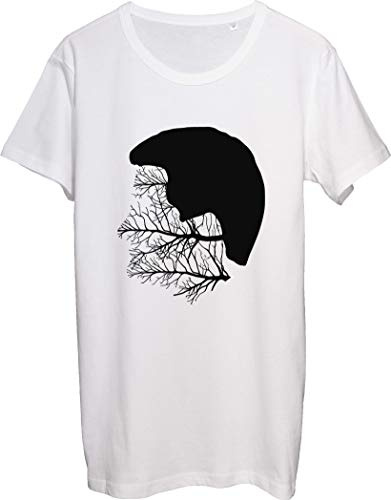 Special Agent Dale Cooper Profile Made of Trees - Camiseta para hombre