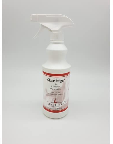 1x Kaminscheibenreiniger Spartherm Kaminglas Ofenglas Scheiben Reiniger + 1 Stück gratis Rotthues Feuerzeug