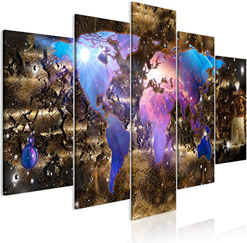 murando Cuadro Acústico espuma acústica absorbe el sonido aislamiento lienzo de 5 piezas Impresión Artística Decoración de Pared