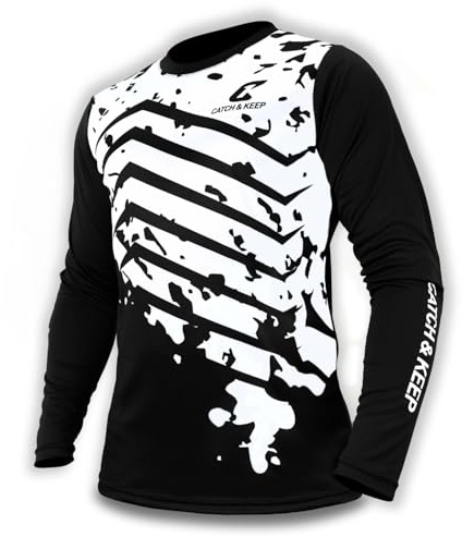 CATCH & KEEP Protection Torwarttrikot - Fußballtrikot Damen, Herren & Kinder - Ellenbogen-Polsterung - atmungsaktives Fußball Trikot - optimaler Schutz