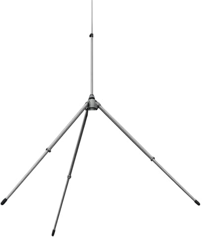 Sirio GPA 135–175 1/4λ 96cm Groundplane Antenne 135–175 MHz – stationäre VHF-Außenantenne mit UHF-Anschluss