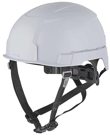 Milwaukee Schutzhelm Bolt(TM) 200 unbelüfteter Kletterhelm, Bergsteigerhelm, 52 bis 68 cm, Atmungsaktiv, Farbe:weiß
