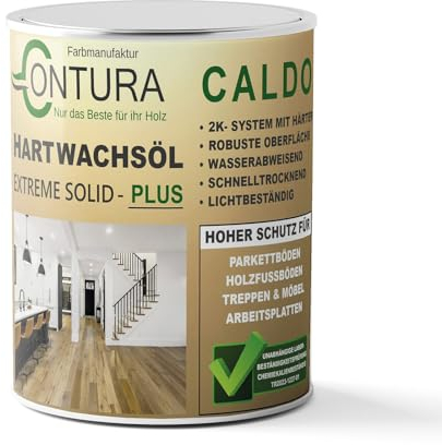Contura Hartwachsöl Farblos Parkettöl Extra Farblos Hartwachs Holzöl Hartöl Treppen Fussboden Öl (500ml.)