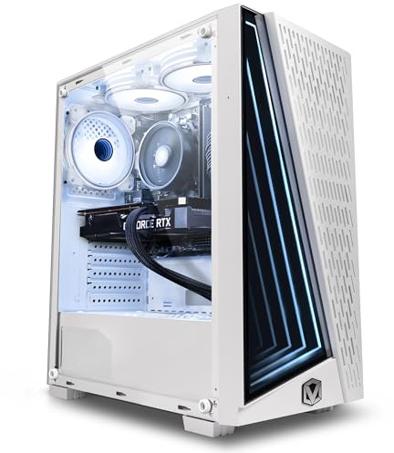 VIBOX V-265 PC Gamer • AMD Ryzen 5 5500 6 cœurs • Nvidia RTX 3050 6 Go • 16 Go RAM • 500 Go SSD • Windows 11 • WiFi 6 + Bluetooth 5.4