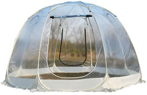 Generic Tenda gonfiabile a bolle – grande tenda per serra di grandi dimensioni per campeggio, tenda istantanea a cupola per 4-6 persone per feste in cortile per osservare le stelle