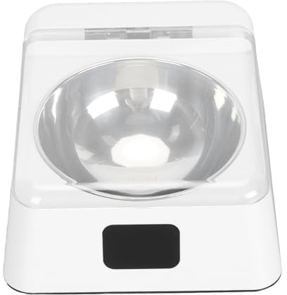 Hausautomatischer Futterautomat, intelligenter Futterspender mit Infrarotsensor, ABS und Edelstahl, 2000 mAh Akku, Multifunktion, einfach zu reinigen für Katzen und Hunde