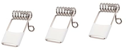 Hoement 90stücke Teiliges Lampenrohr Clip Federclip Für Deckenlampe Spotlicht Und Panel Hochwertiges Material Leicht Und Langlebig Für Wohnräume Und Einfache Installation