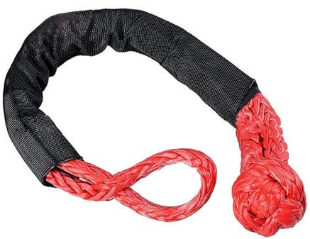 Corde D'Attelage Anneau De Récupération For Voiture 4x4, Manille Souple, Treuil Manuel, Porte-clés, 1/2 Corde, Nœud Tout-terrain, Sangle De Remorquage, Manilles, Crochet De Traction, Remorque, Accesso