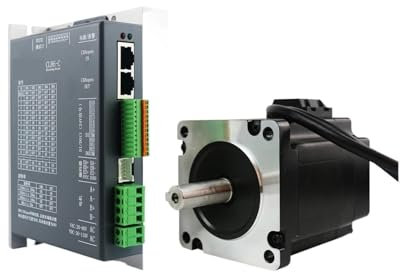 P0Z9J7F Nema34 6.5Nm Closed Loop Stepper Motor LC86H298 and Open Closed Loop Driver CL86C 3M Cable
