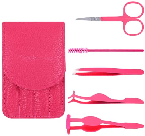 YUXIANLB Professional Eyelash Extension Kit Complete DIY Lash Set with Precision Tweezers Brushes Storage Case Essential Tools for Home Use Salon Professionals Beauty Studios Lash Artists Makeup