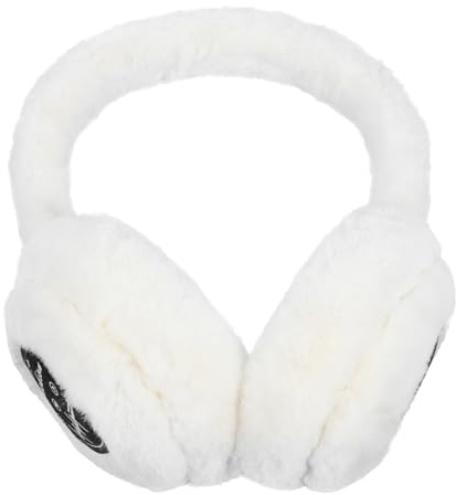 Beaupretty Wireless Wireless Music Earmuffs Women Winter Plush Ear Warmers Soft Ear Covers with Speaker Outdoor Thermal Headphone Accessories for Cold Weather