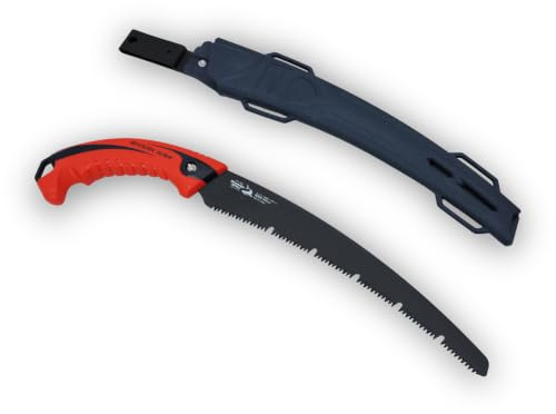 FAMEX 5513 Japanische Astsäge 300mm 7 TPI - Made in Japan, M-Verzahnung und PTFE-Reibungsbeschichtung, Ultra-Scharf - Japansäge Gartensäge Baumsäge Handsäge