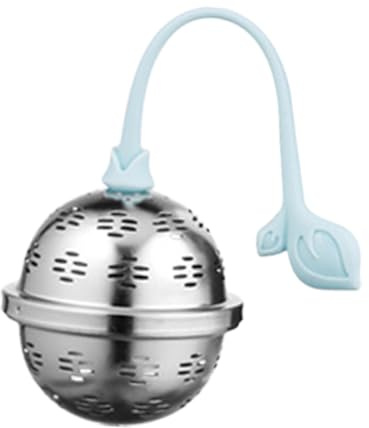Angoily Boule à Thé en Acier Inoxydable 304 Taille L Infuseur à Épices Filtre à Thé en Vrac Passoire à Assaisonnement pour Soupe Adaptée à la la Cuisine Maison