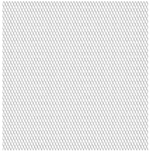 vidaXL Gittermatte Streckmetall Edelstahl 100x85 cm 30x17x2,5mm