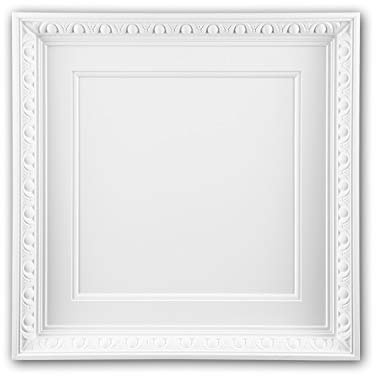 PRO[f]home® - Placa de techo 157001 Elemento para techo Panel de pared estilo Neoimperio blanco Profhome