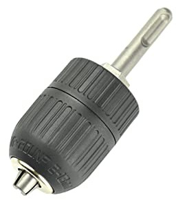 CHANCS 1/2-20UNF 2.0mm-13mm Portabrocas sin llave con adaptador de broca de vástago redondo para martillo eléctrico SDS para taladradoras de impacto