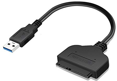 Ziyan USB 3.0 zu SATA Adapter Kabel mit UASP Support für 2.5 Zoll HDD SSD Festplatten