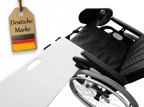 FabaCare Rutschbrett für Rollstühle, Transferhilfe, Rollstuhlbrett Transferbrett, Gleitbrett, Umsetzbrett, Bewegungshilfe, Umsetzvorrichtung, Gleitplatte, Transferbalken, belastbar bis 100 kg