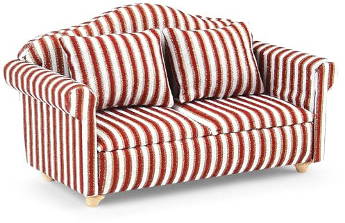 Puppenhaus Möbel,Puppenhaus Sofa Miniatur Sofa Couch Miniatur Möbel Miniatur Sessel Puppenhaus Sessel Puppenstubenmöbel Wohnzimmer