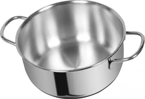 Pentola induzione 18 cm, acciaio inox