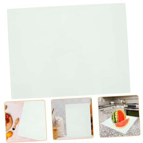 CIYODO Tabla De Cortar De Vidrio Templado Tabla De Cortar De Cocina Utensilio De Cocina