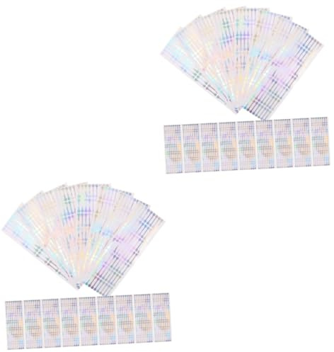2 Sätze Tamper Evident Aufkleber Für Kosmetische Flaschen Selbstklebende Siegelstreifen Für Verpackungen Für Öl Und Kosmetikprodukte 500 Stück * 2