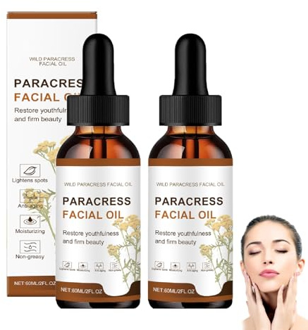 Para ekologisk ansiktsolja, fuktgivande anti-aging serum för att minska rynkor, intensiv fukt och strålande hud, riktar sig mot fina linjer och bruna fläckar för alla hudtyper (2)
