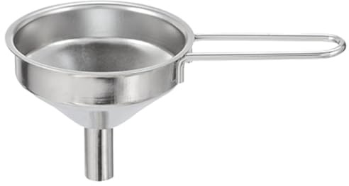 Mini Imbuto Acciaio Inossidabile – Distributore Liquidi Cucina Con Manico | Imbuto Durevole Oli, Spezie, Cucina, Viaggio, Campeggio, Bottiglie, Profumo, Polvere, Caffè, Tè, Marmellata, Aliment