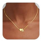 SLOONG Einschulung Geschenk - Herz Kette mit Buchstaben für Frauen Mädchen | Wasserfest Kette mit Buchstaben Hypoallergen Herz Halskette Geburtstagsgeschenk Geschenke für Frauen Mädchen Kinder Schmuck