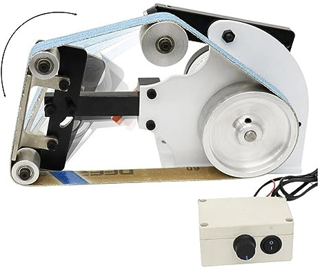 Mini lijadora de banda DIY 700W, máquina pulidora, 660x25mm, cinturones arena, abrasivos, amoladora, afilador cuchillos, herramientas Esmerilado y pulido