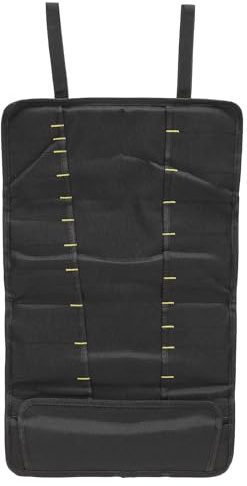 CHILDWEET Trousse à Couteaux Cuisine Noire en Tissu Oxford Résistant, Rouleau Portable 22 Emplacements, Grand Organisateur Professionnel pour Chefs Itinérants et Rangement Sécurisé