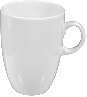Tassen 11 cm VIP. white uni 00003 24 Stück von Seltmann Weiden