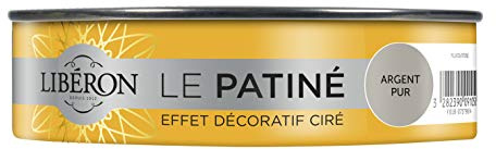 Libéron Cire Effet Patiné Argent Pur 150ml