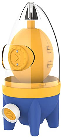 Egg Scrambler Shaker, Golden Egg Maker Hand Powered Eggs Yolk White Mixer Silicone Manual Egg Pull Machine with Pulling Rope Kitchen Gadgets Egg Spinner for Hard Boiled Eggs,Kitchen Gadgets