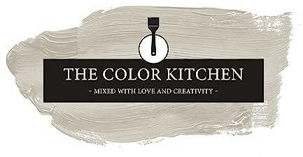 Livingwalls THE COLOR KITCHEN helle Wandfarbe - Malerfarbe für Wohnzimmer und Schlafzimmer - matte Innenfarbe in Taupe - 5l Deckfarbe in TCK1016