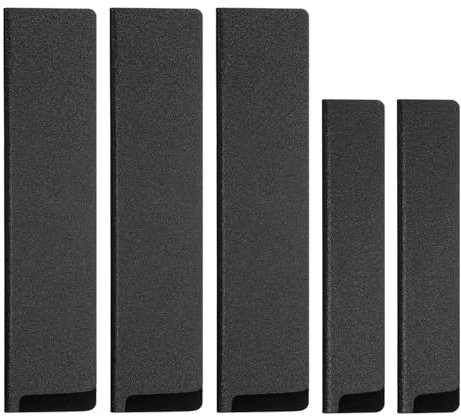 QUARKZMAN 5pz Custodia per Lametta di Coltelli in ABS, 8,6x2 Protezione per Lametta Fodera in Velluto Custodia Universale per Coltelli da Cucina Domestici
