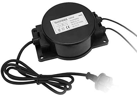 Transformateur de Convertisseur de Tension 220V À AC 12V/24V, IP68 Convertisseur D'alimentation Étanche Pour Éclairage de Piscine, Pompe À Eau, Éclairage Extérieur, Projecteurs(1000W,AC24V)