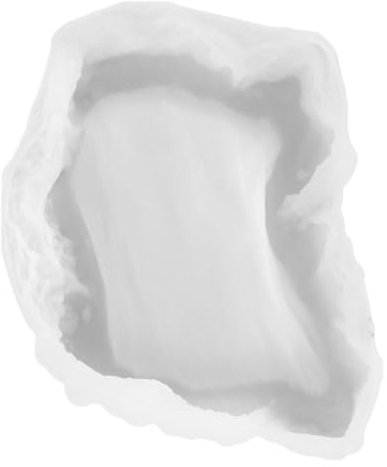 HOODANCOS 1Stk Zierform Aufbewahrungsform selber machen DIY-Kunstform bastelzeug handwerkskunst mould ling aschenbecher Form zur Herstellung von Ornamenten Silikonornamentform Kieselgel Weiß